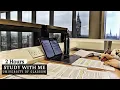 Download Lagu 2 HOUR STUDY WITH ME at the LIBRARY | Background noise, no breaks, real time, countdown timer