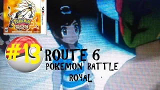 pokemon sun episode 13 route 6 u0026 royal avenue