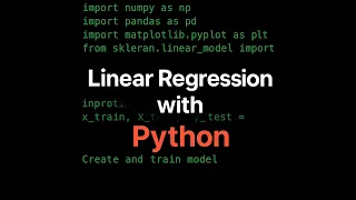 Linear Regression with Python
