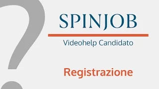 help Candidato Registrazione