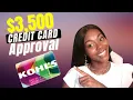 3 000 Credit Card Approval - Prequalify With NO Hard Inquiry