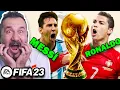 MESSİ mi? RONALDO mu?  FİFA 23 KATAR DÜNYA KUPASI MODU PORTEKİZ-ARJANTİN MAÇI