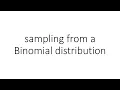 sampling from a Binomial distribution in PyTorch
