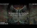 IMMOLATION - WHEN THE JACKALS COME (LYRICS ON SCREEN)