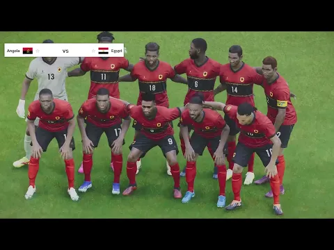 Video Thumbnail: مصر و انغولا | لعبة محاكاة مباراة اليوم | LIVE pes 21