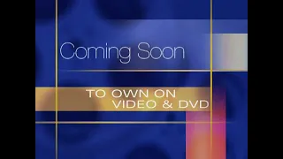 Disney Coming Soon To Own On Video DVD Bumper 2000 DVD Rip 4K60 Upscale 