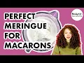 How to Whip Egg Whites for Macarons Stiff Peak Meringue
