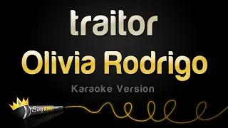Olivia Rodrigo Traitor Karaoke Version  Olivia Rodrigo Traitor Karaoke Version