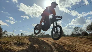 381 Wear tearing up a 2022 Surron X North Florida Motocross