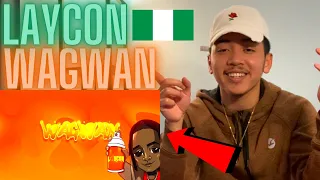laycon wagwan lyric video american reaction nigerian music laycon is fire 