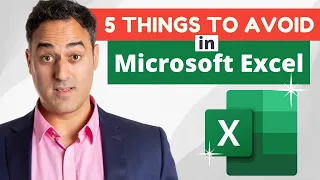 5 Things to Avoid in Microsoft Excel