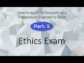 Part 5 Ethics Exam