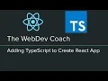 Add TypeScript to Create React App