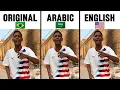 Lagu MC Menor jp Menina De Vermelho / Original vs Arabic vs English