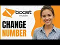 How to Change Boost Mobile Phone Number