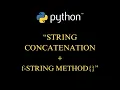 Python for Beginners String concatenation simple f-Strings Explained Step-by-Step
