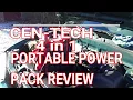 CEN-TECH 4 in 1 PORTABLE POWER PACK REVIEW