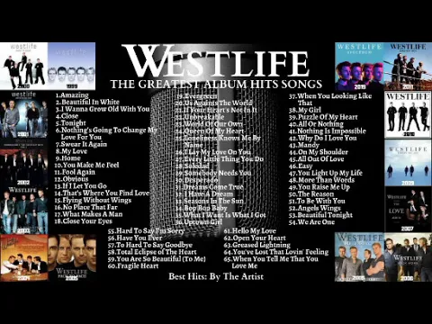 Download MP3 WESTLIFE THE GREATEST ALBUM HITS SONGS | Best Hits: By The Artist