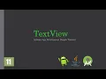 Android Bangla Tutorial 11 TextView Java Android App development