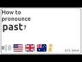 Download Lagu How to pronounce past in english?