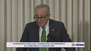 Sen Schumer Calls For Anti Corruption Bureau to Check President