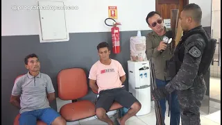 PAI E FILHO SÃO PRESOS COM VÁRIAS ARMAS NA ZONA RURAL DE COROATÁ.