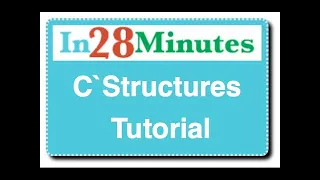 C Structures Tutorial - with Example Programs