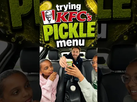 Reacting to KFC's new PICKLE Menu - Try It Tuesday