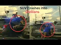 Police Chase SUV Rams into Police and Civilians