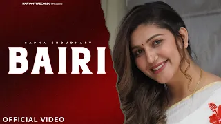 bairi official video sapna choudhary mahi gaur ruchika jangid new haryanvi song 2026