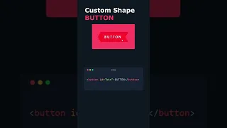 Custom Shape Button CSS only with hover effects