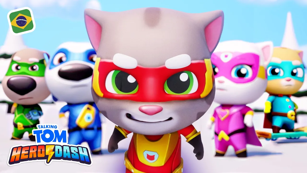 Superestrelas e heróis! ????⚡ Trailers de Talking Tom & Friends | Coletânea de animações