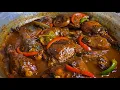 Brown Stewed Chicken Jamaican Style
