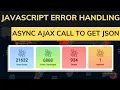 Error Handling in Async Await Fetch CoronaVirus API in JavaScript in Hindi