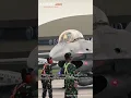 Momen Menhan Prabowo Jajal Jet Tempur Canggih F-16