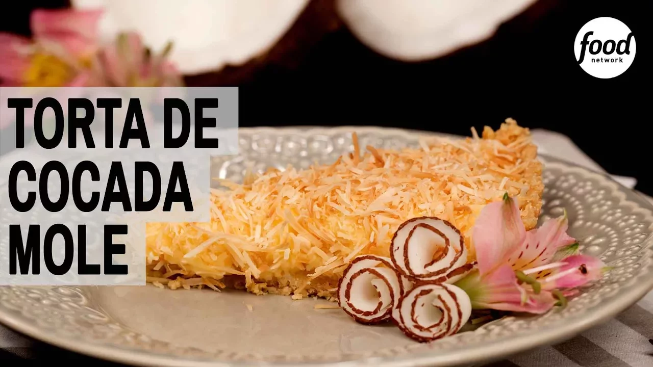 TORTA DE COCADA MOLE COZINHA FOOD NETWORK
