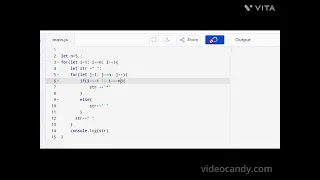 Star Pattern Printing in JavaScript Simple Easy Tutorial