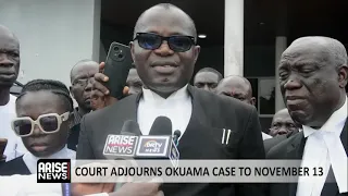 FEDERAL HIGH COURT ADJOURNS OKUAMA CASE TO NOVEMBER 13 