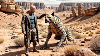 شخص اترمى على كوكب مليان مخلوقات وحشية لكنه نجا على ايد واحد منهم ملخص فيلم 