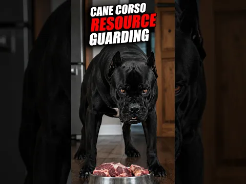 Why Your Cane Corso Resource Guarding #shorts #canecorso #dog