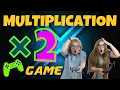 2X MULTIPLICATION GAME BRAIN BREAK EXERCISE MOVEMENT ACTIVITY MATH GAME TIMES TABLES