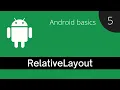 RelativeLayout - Android basics in Kotlin