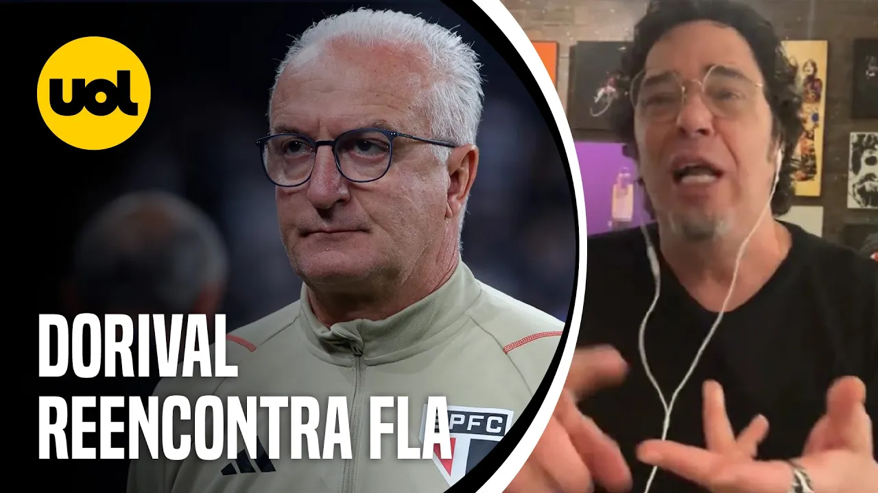 'DORIVAL SERÁ OVACIONADO, E SAMPAOLI DESMORALIZADO PELA TORCIDA DO FLA', DIZ CASÃO SOBRE REENCONTRO