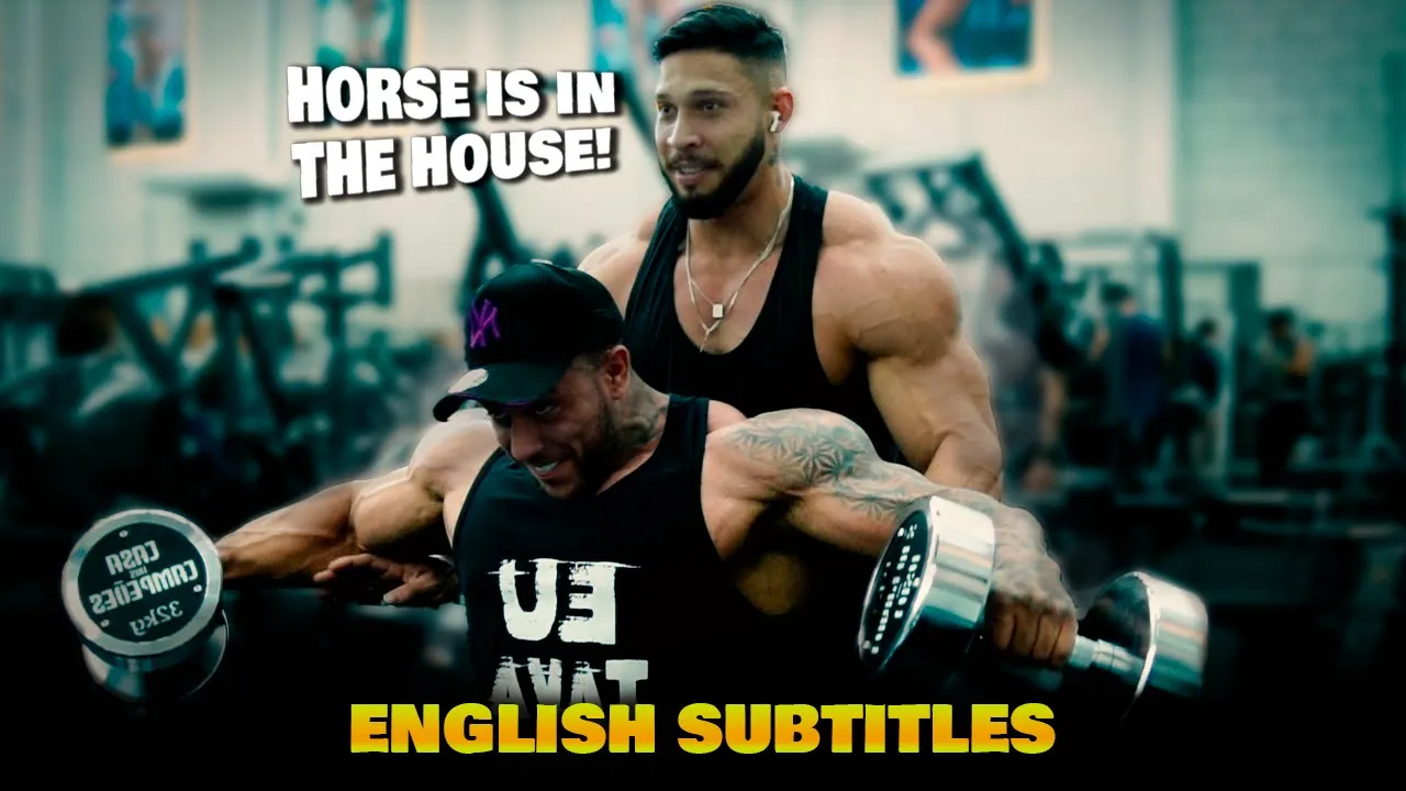 Killer Shoulders Workout com Horse! 13 semanas para o Mr. Olympia! (ENGLISH SUBTITLES)
