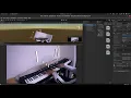 MIDI Visualizer on Unity Development progress
