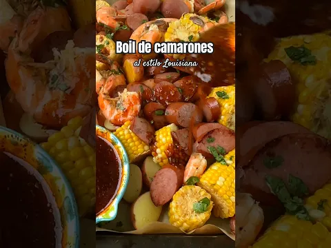 🦐 Boil de Camarones Estilo Louisiana