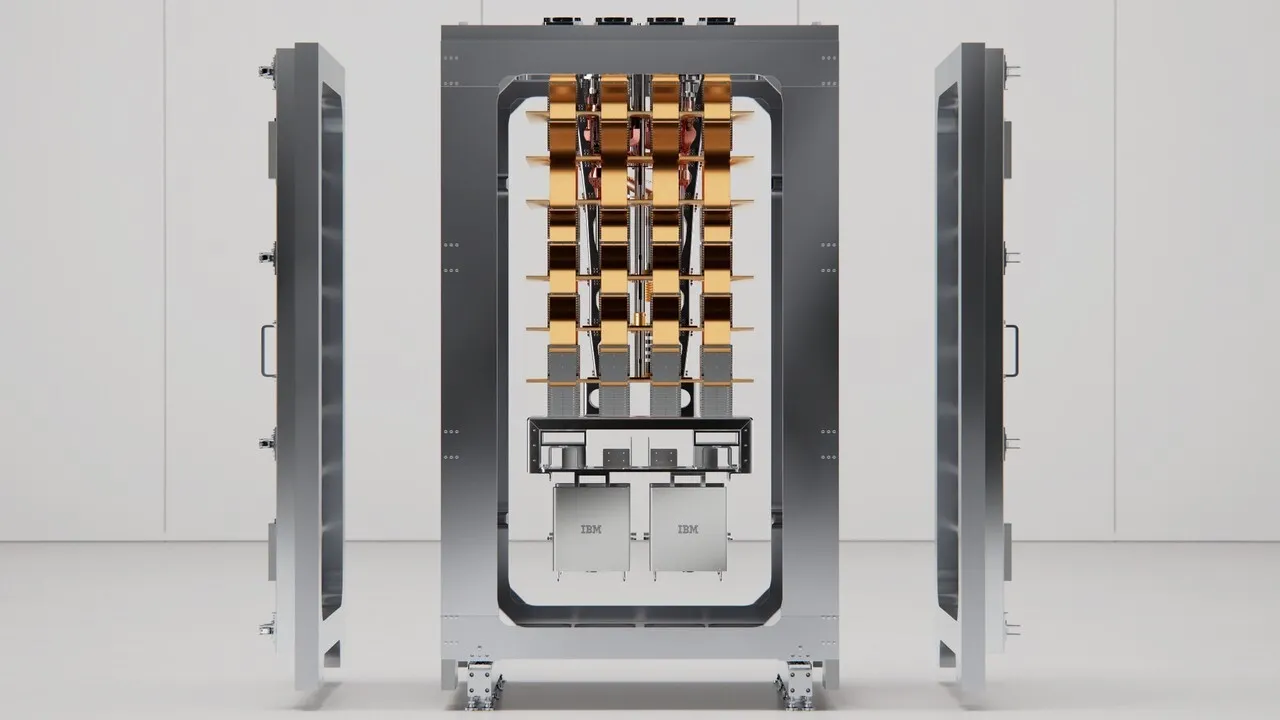 IBM Research cryogenic modules 3D animation