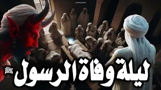 ماذا حدث في اخر ليلة فى حياة الرسول محمد ﷺ ستبكى من قلبك 
