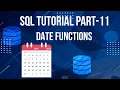 SQL TUTORIAL for Beginners Date functions in