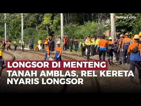Longsor Mengintai Bantaran Rel, KAI Siapkan Penertiban Bangunan Liar